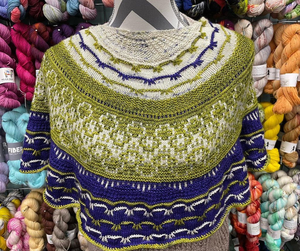 Simply the Zest shawl kit