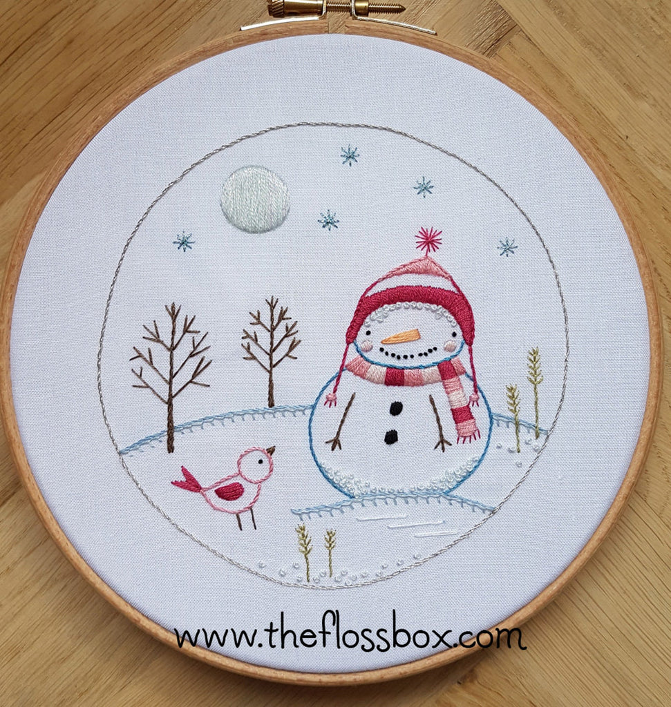 Snow Friends Embroidery Kit