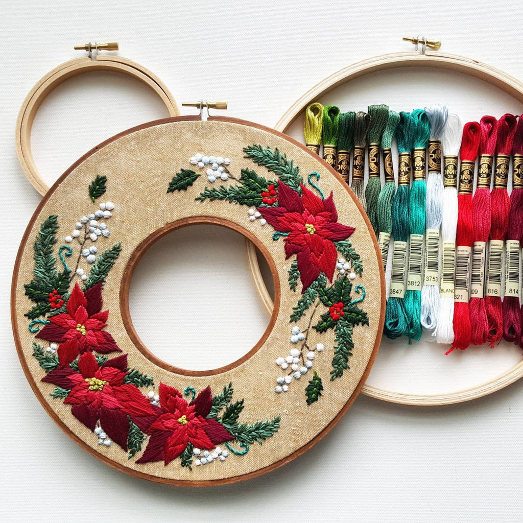 JLE Kits - Holiday Wreath Double Hoop