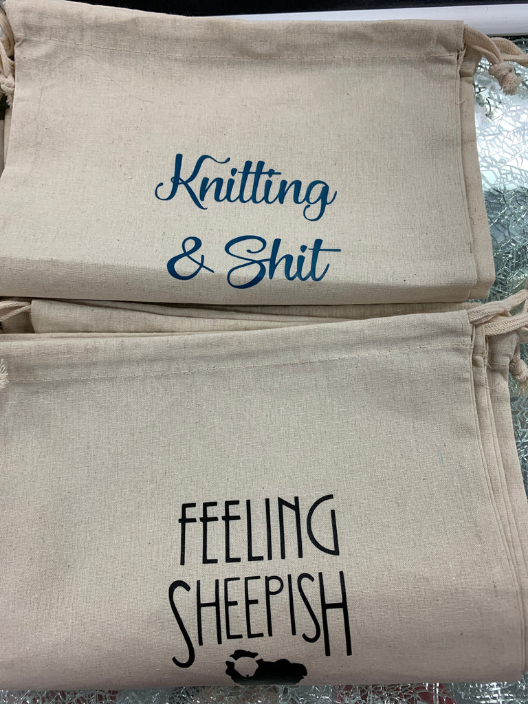 Canvas project bags