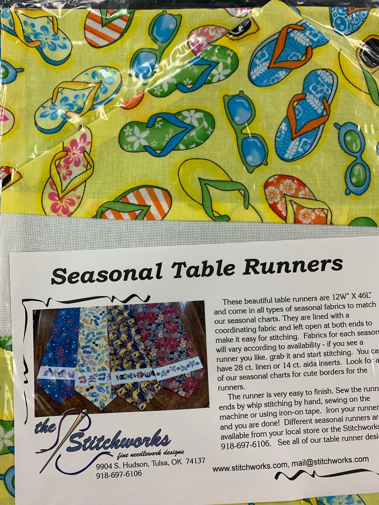 Seasonal Table Runners - Counted Cross Stitch fabric